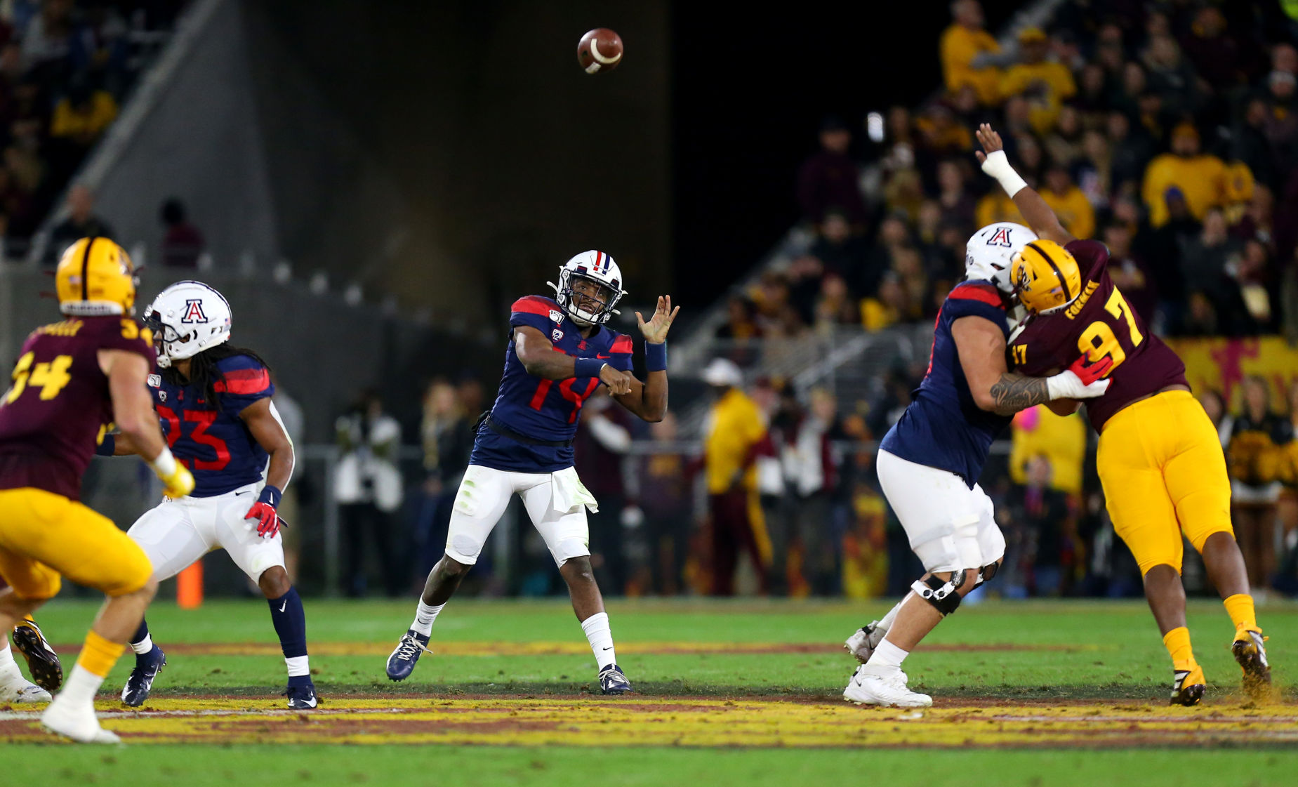 Arizona vs. Arizona State football